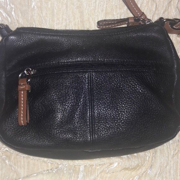 EUC Giani Bernini Pebble Leather Crossbody Handbag - Picture 3 of 7